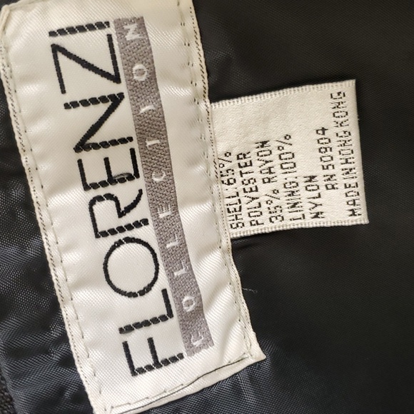 Vintage Florenzi collection men's stripe blazer size Large - Picture 6 of 9